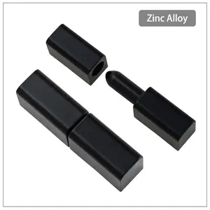 (Ten-piece pakage) Zinc Alloy Detachable Offset Hinge Industrial Electrical Automation Machinery Equipment Cabinet Door Hinge