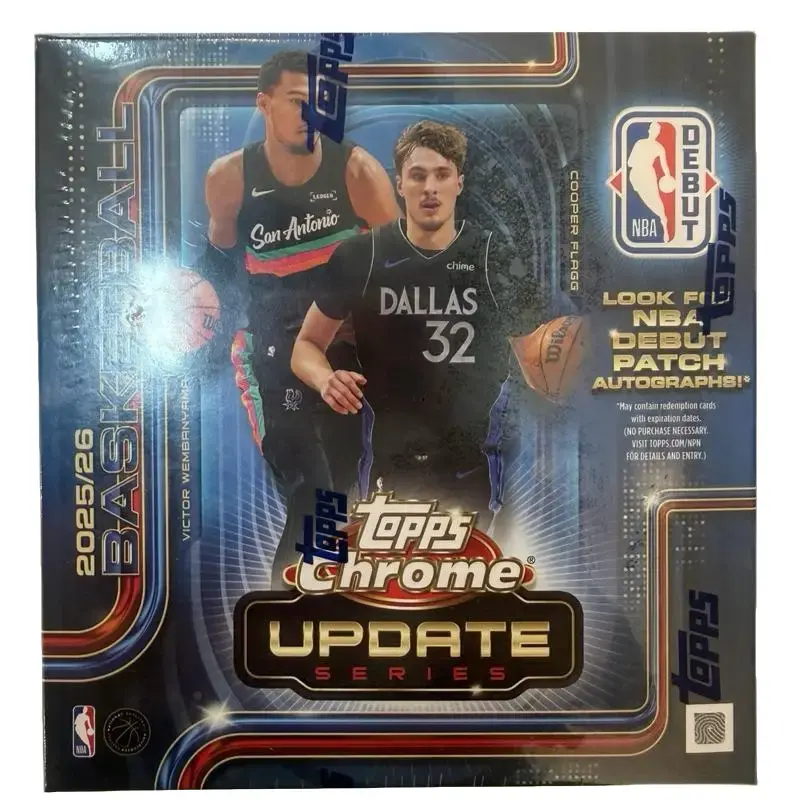 2026 Topps chrome update series NBA mega box - look for case hits paradox, and Glass Canvas