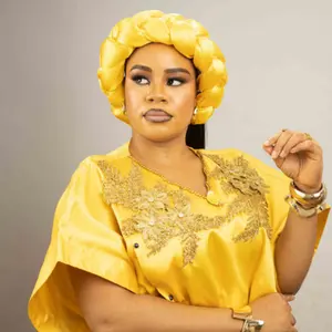 ZURI AFRICAN BRAIDED HAIRBAND (YELLOW)