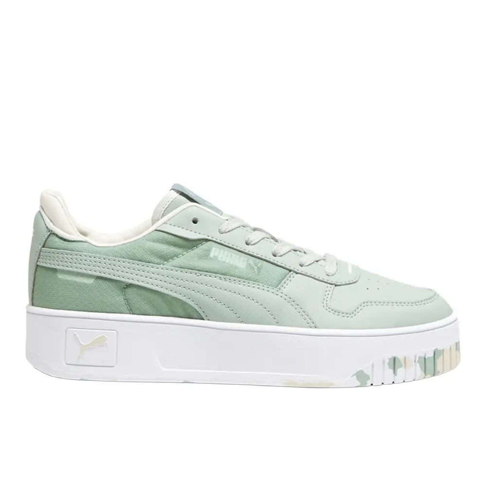 PUMA Womens Carina Street Better Platform Sneakers Shoes Casual - Green