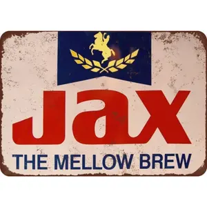 Mellow Brew Vintage Reproduction Aluminum Sign 8 x 12 Inch Retro Pub Wall Decor for Home Bar Man Cave Gift