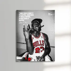 Vintage Basketball Cigar Poster, Wall Art Print Poster , Product without frame