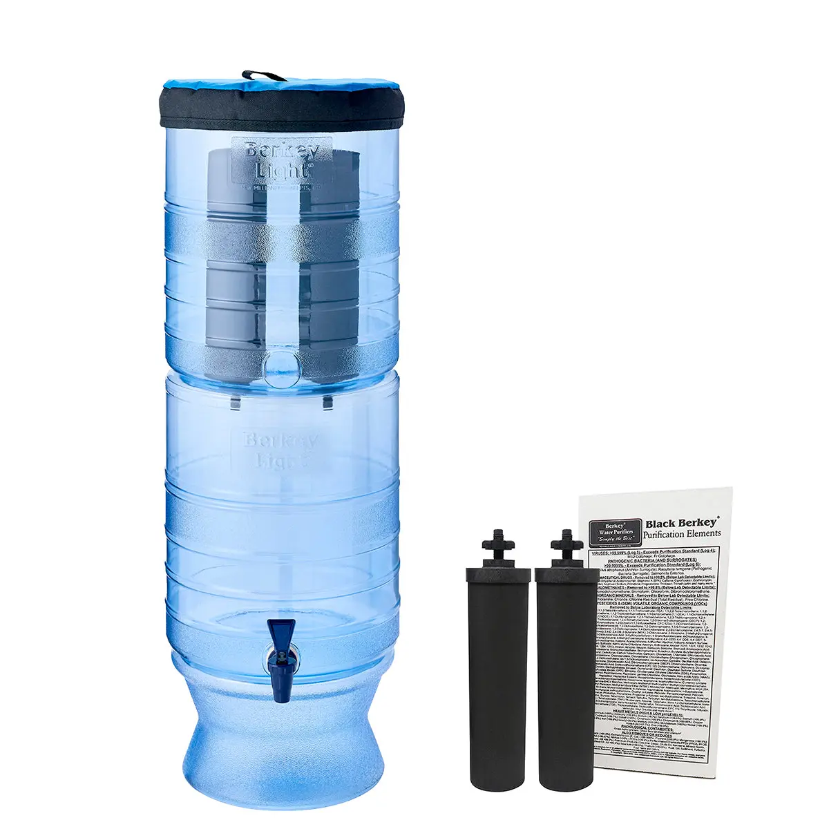 Berkey Light Water Filter with Accessories