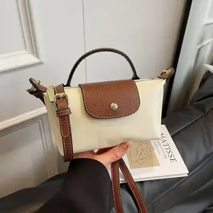 Bag for Women 2025 Spring Summer New High-End Nylon Dumpling Bag Versatile Crossbody Canvas Handbag