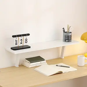 Multi-Layer No-Drill Shelf Organizer, Perfect for Home Office, Stores Books & Pens, Ideal Thanksgiving & Christmas Gift