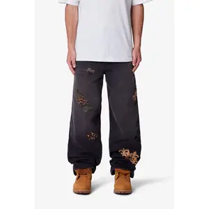 mnml Ultra Baggy Fleur Denim