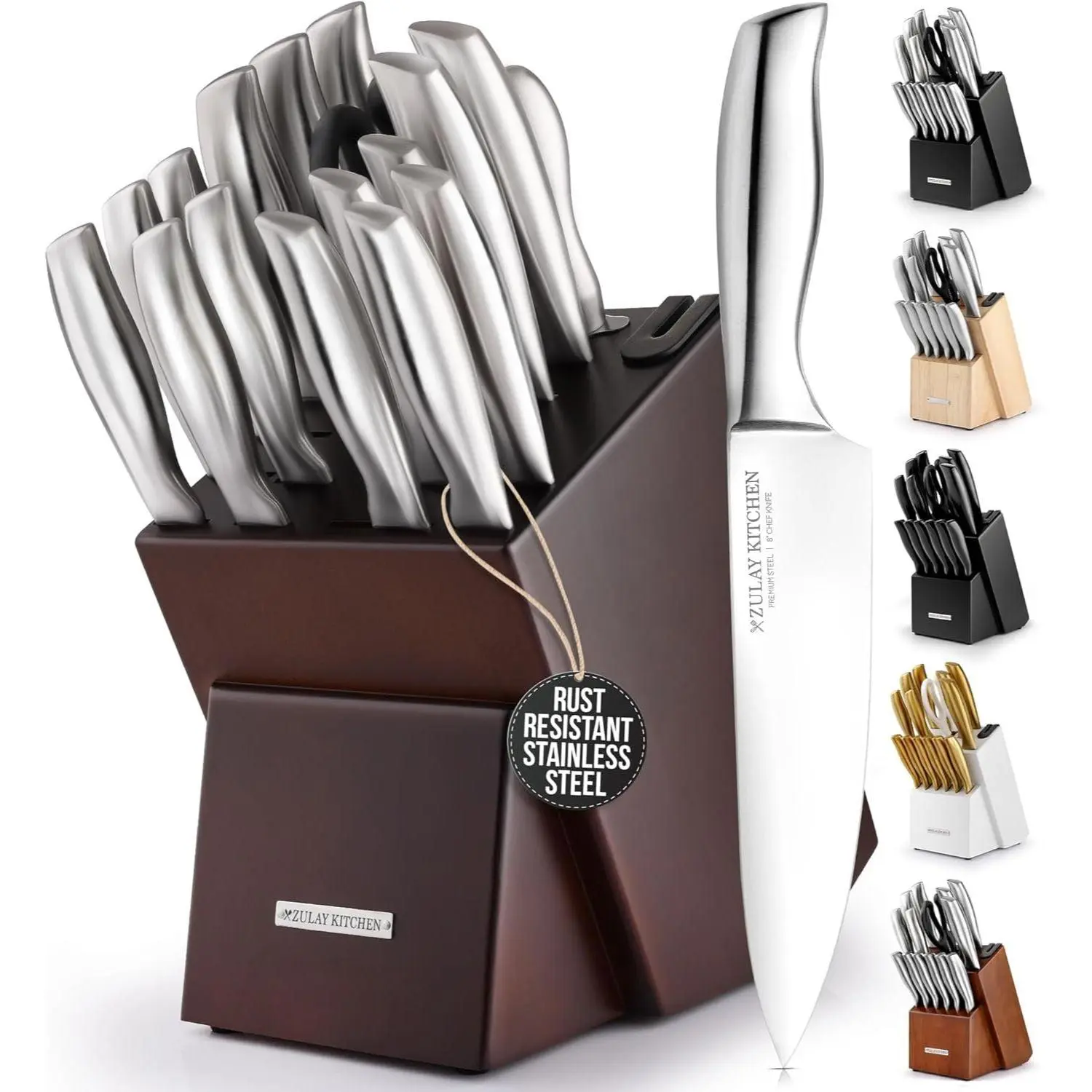 18 Piece- Dark Brown