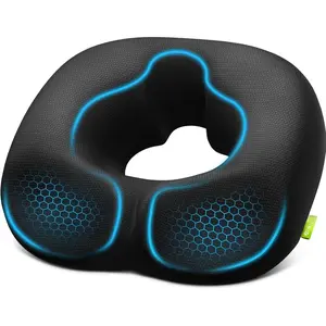 Care Donut Pillow Seat Cushion for  & -,  , Donut Chair Cushions with Sloped Design for Thigh  , Memory  Lifting Cushions