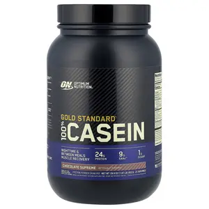 Optimum Nutrition Gold Standard® 100% Casein, Chocolate Supreme, 1.87 lb (850 g) Optimum Nutrition Gold Standard® 100% Casein, Chocolate Supreme, 1.87 lb (850 g)