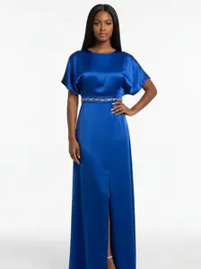 Royal Sapphire Elegance Gown