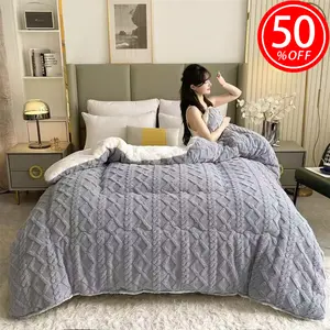 Luxurious Taffeta Comforter - Heavyweight All-Season Bedspread, Machine Washable Soft Thick Bedspread for Queen/King/Full/Twin Beds - Elegant Gray Bedding for Home, Hotel, or Guest Room - Durable & Easy-Care Luxury Bedding, Bed Comforter, Bedding Set, Bed