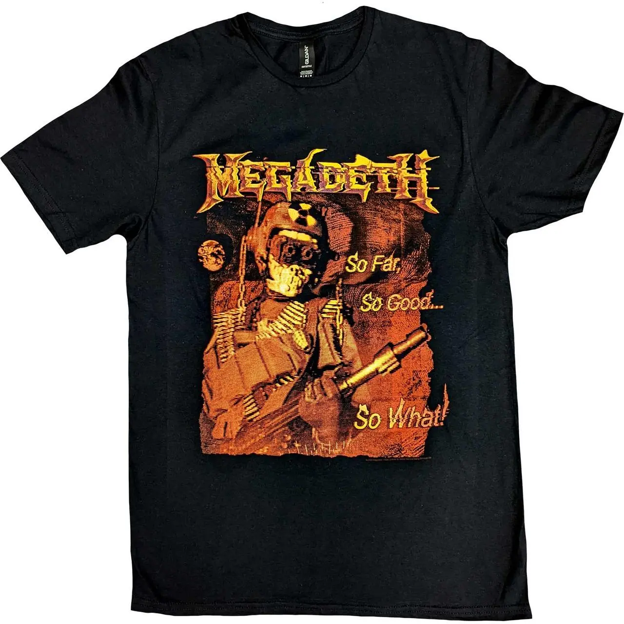 Megadeth So Far So Good So What Tonal Glitch T-Shirt, Vintage Megadeth Band T-Shirt, Thrash Metal Unisex