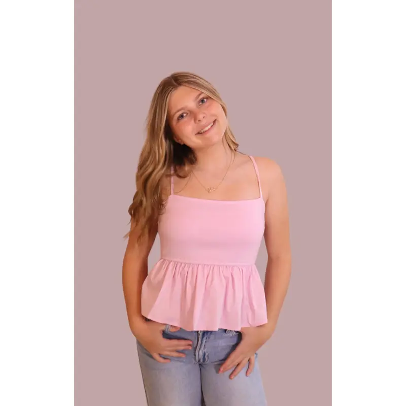ruffle irregular top - TikTok Shop