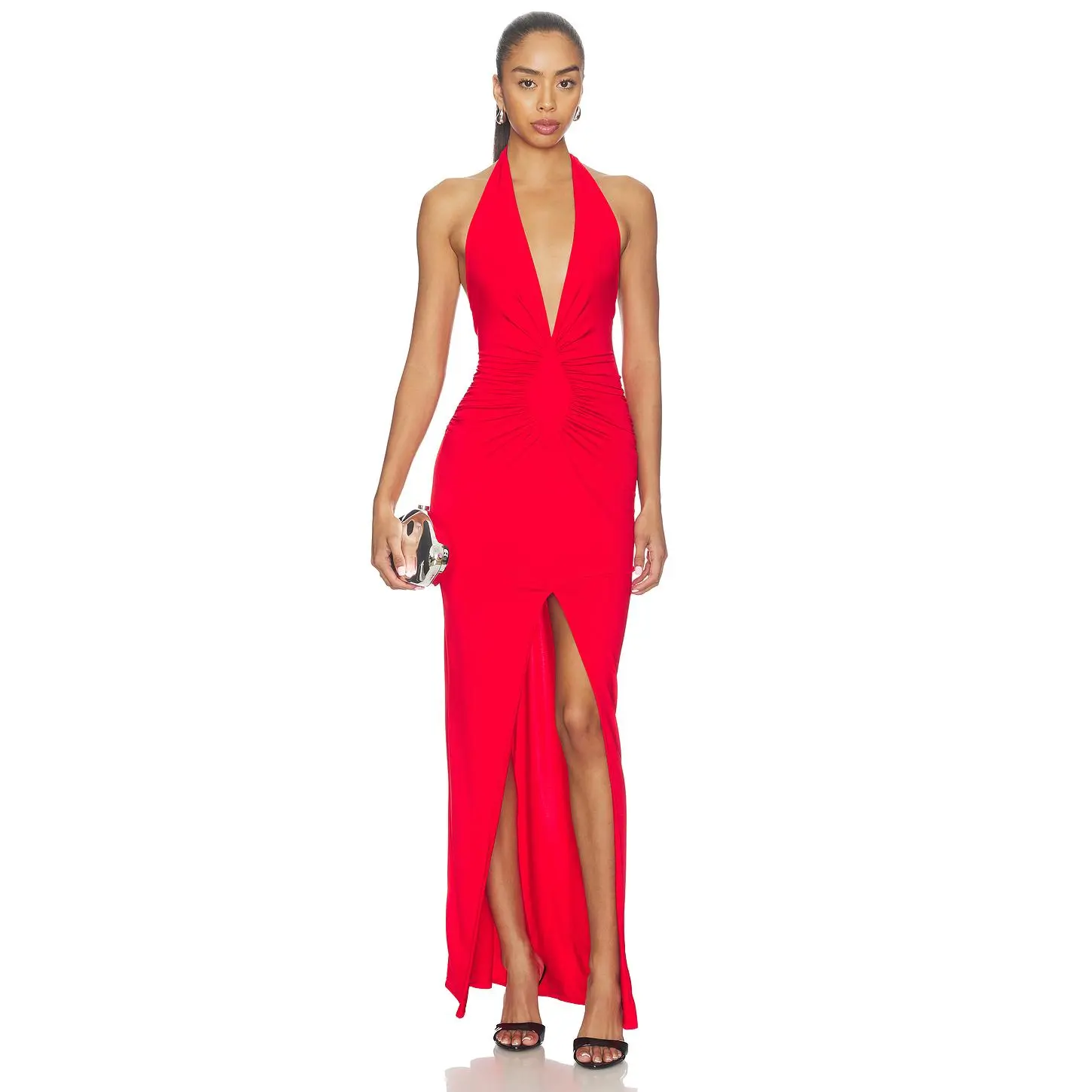Lovers and Friends Ruth Maxi Dress in True Red