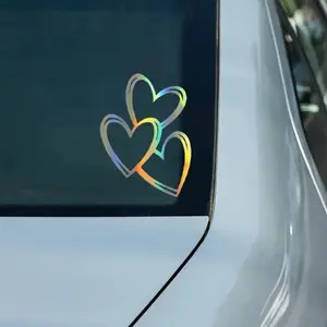 Love car universal decorative stickers window glass sticker