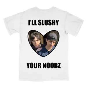 I'll Slushy Your Noobz Heavy Cotton Tee Trendy Casual Multicolor