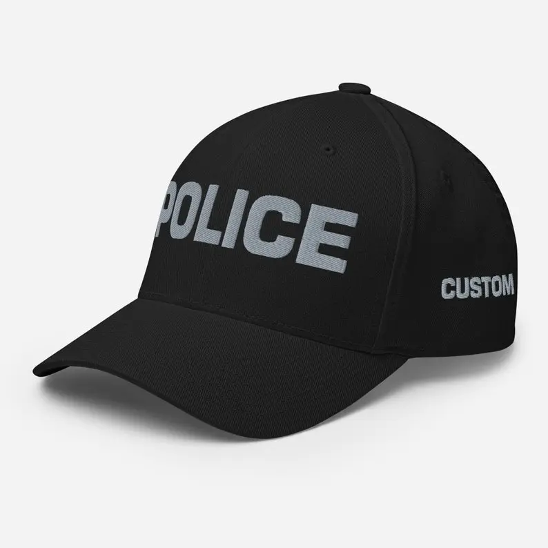 Personalized Police Embroidered Cap, Officer Police Classic Baseball Cap, Police Dad Hat, Embroidered Hat