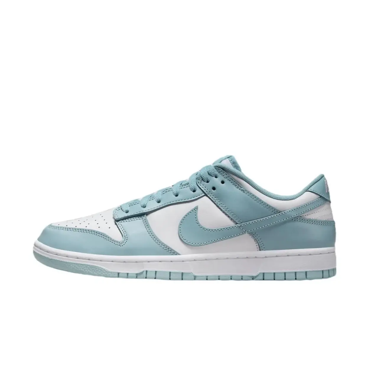 Nike Dunk Low Denim Turquoise Men’s Daily Fashion Sports Sneakers, Denim Shoes