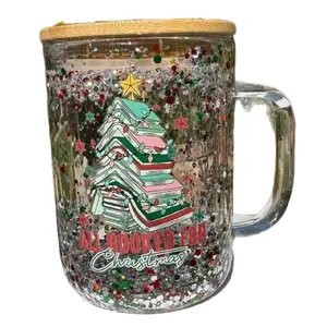 15oz coffee mug snowglobe