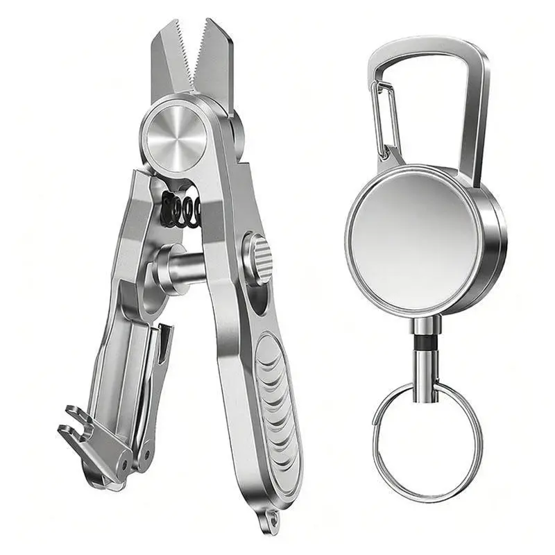 Three-In-One Fishing Line Cutter, Fly Fishing Pliers, Knot Tying Aid Tool, Multi-Functional Fly Fishing Scissors, Essential Angling Gear, Durable Fishing Gear, Outdoor Fishing Equipment, Fishing Tackle, Fishing Supplies, Fishing Accessory
