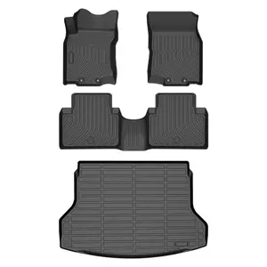 Depituu For Nissan Rogue 2014-2020(Not for Sport/Hybrid/Select/7-Seater) Floor Mats & Cargo Liners, All Weather Floor Mats,Waterproof Anti-slip Durable Floor Mats Car Accessories Autos Protector Automotive,auto accessories,car essentials,car accessories