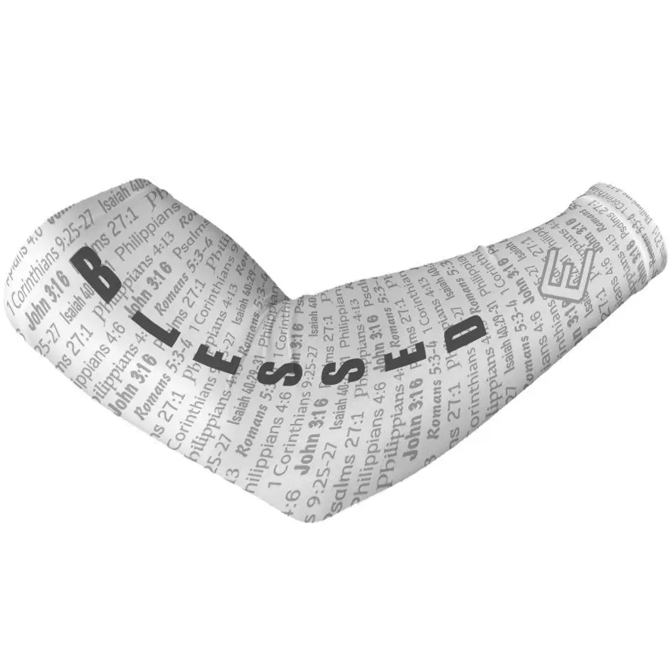 White BLESSED Arm Sleeve White BLESSED Arm Sleeve
