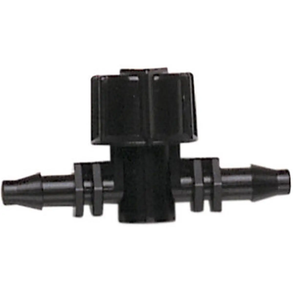 Raindrip 0.25 in. Barbed Adjustable Flow Valve (10-Pack, Model 612010B) - 8x4x0.5 in., Barbed Valve, Adjustable Nozzle Watering Equipment, Shuts Off Water Flow, Fits 0.160 in. Lines, Balances Home Improvement Irrigation Zones, Flow Control