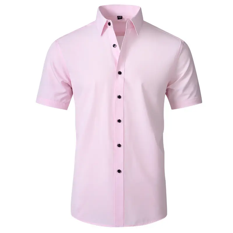 Pink short sleeved shirt