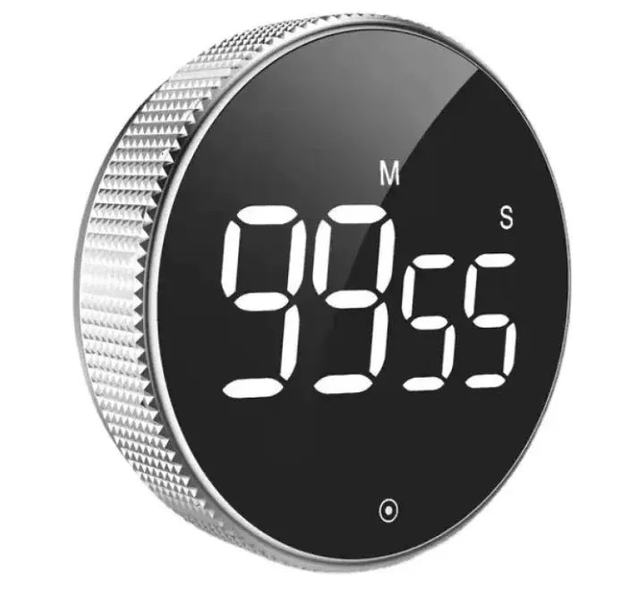 Circular Magnetized Timer | Easy-Set Magnetic Countdown Clock