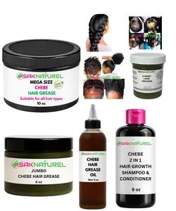 CHEBE HAIR GREASE Rosemary Fenugreek Hair Growth oil - Long Hair - Thick Hair -  Hair Growth - Ayurverdic Hair growth oil - Rosemary Hair Oil - Hibiscus Hair growth oil - Indian Hair Growth oil - Herbal Chebe Hair Growth Oil  Edge Growth Grease-Peppermint