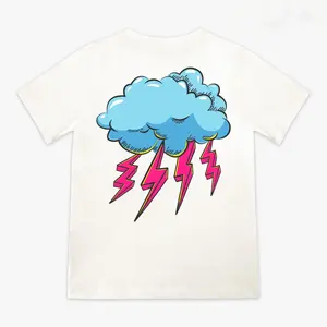 Rain Delay Lightweight Youth Tee - Lightning Bolt