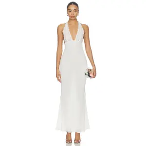 GUIZIO Lillia Dress in Ivory