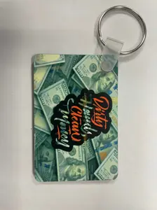 Dirty Hands Clean Money Key Chain