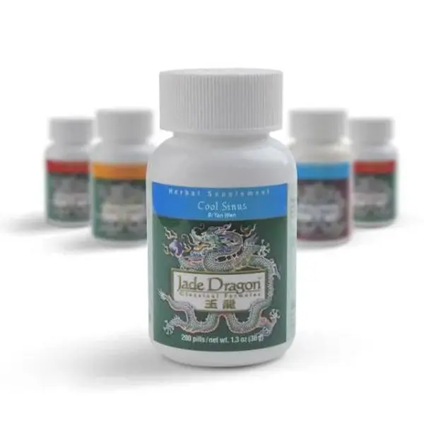 NuHerbs Jade Dragon Cool Sinus - 200 Pills