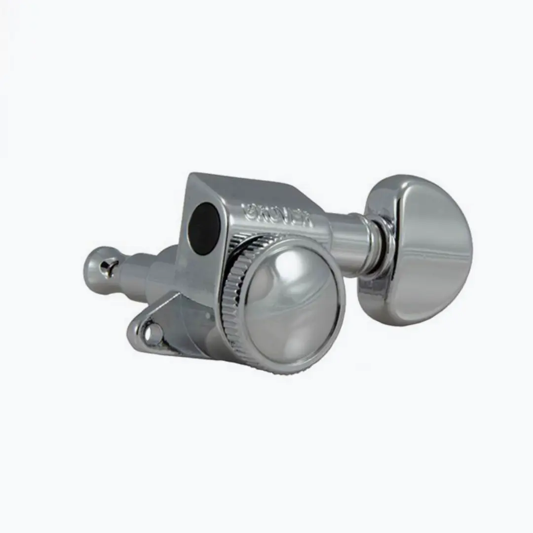 Grover® TK-7926 505 Series Adjustable 6-in-line Locking Tuners for Fishing & Outdoor Recreation Equipment, Compact Look