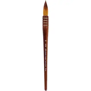 5225S-60  Atelier Golden Taklon Quill Round , Size 60, Short Handle