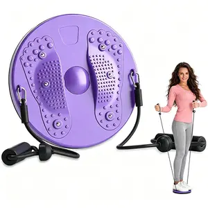 Waist Twisting Disc, Rotating Abdominal Fitness Equipment, Foot Massage Slimming Balance Rotating Disc, Helps Shape Waist, Abdomen, Legs, Buttocks and Hip Lines, Home Fitness Equipment