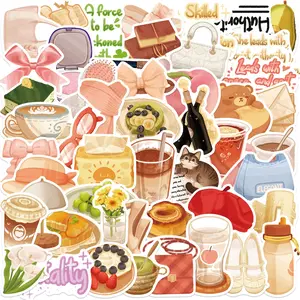 50 Pcs Cartoon Stickers for Kids, Cute Vinyl Aesthetic Waterproof Stickers, Laptop, Bumper, Skateboard, Water Bottles, Computer, Phone, Smartphone