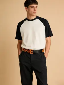 Punk Style Metal Stud Belt, Adjustable Casual Waistband for Autumn Winter, Suitable for Teens Young Men, Outdoor Sports Vacation Gift