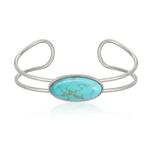 Wrangler Cuff Bracelet for Women Adjustable Open Cuff Bangle Bracelet Gold Silver Jewelry