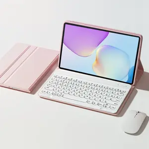 Spallo Magnetic Keyboard Case for Huawei MatePad 11.5 2026 & 11.5“ S 2025 , Compatible with MatePad Air 12 X / MatePad Pro 12.2 / MatePad Mni 8.8 inch , 7 colors Backlit Wireless Keyboard Cover with Mouse