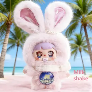 Valentines Cute bunny keychain box collection Christmas Bear  Pendant Keychain Cute Keychain Fuzzy Trendy Fun Party Soft  Collectible Art Toy Box Series Box Cute Gift Anime Room Decor plush hot item vinyl accessory exclusive figure universe plush doll