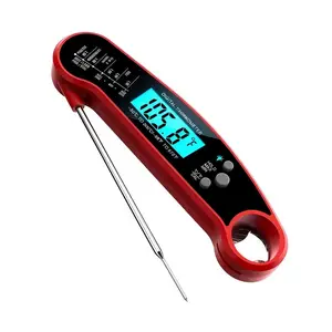 1PC Instant Read Digital Meat Thermometer Waterproof