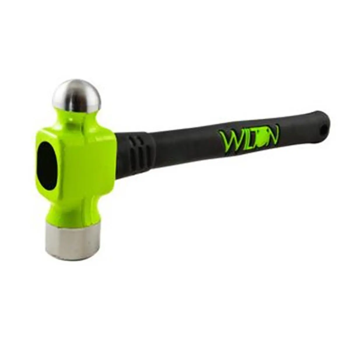 212 MAIN Heavy Duty 40oz Ball Peen Hammer, 14in Unbreakable Handle, Ergonomic Grip, Hi-Vis Head, Overstrike Safe Hand Tool for Hardware Tasks