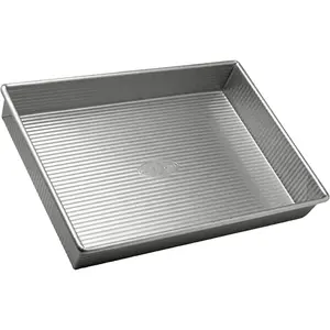 Bakeware Rectangular Cake Baking Pan, 9 x 13 inch, Nonstick & Quick Release Coating, Aluminized Steel