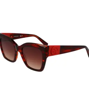 NWT LONGCHAMP Brown Gradient Butterfly Ladies Sunglasses