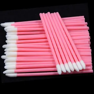 50pcs Disposable Lip Brush, Lip Gloss Applicator, Professional Makeup Tools For Women