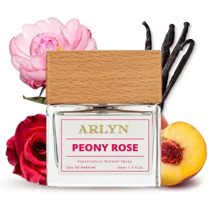 Peony Rose, Arlyn, Women Perfume, Eau de Parfum, Peach-Rose-Vanilla, Long-Lasting, Vegan, Cruelty Free, Made In USA - 50 ml | 1.7 FL Oz