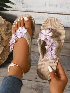 Women's Natural Hemp Rope Sandals, Comfortable & Durable Design, Perfect for Daily Wear, Ideal Gift for Her