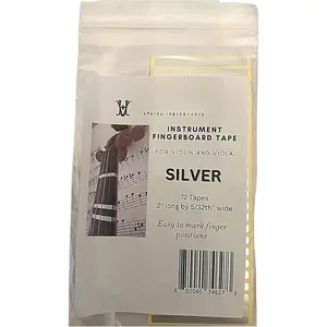 Instrument Fingerboard Tape for  and Viola, String Instrument fingerboard Tapes, Note Positioning tape, Sliver